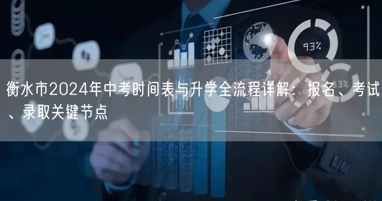 衡水市2024年中考时间表与升学全流程详解:报名、考试、录取关键节点 衡水市2024年中考时间表与升学全流程详解:报名、考试、录取关键节点