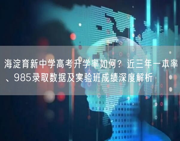 海淀育新中学高考升学率如何?近三年一本率、985录取数据及实验班成绩深度解析 海淀育新中学高考升学率如何?近三年一本率、985录取数据及实验班成绩深度解析