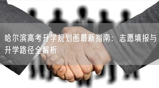 哈尔滨高考升学规划图最新指南:志愿填报与升学路径全解析 哈尔滨高考升学规划图最新指南:志愿填报与升学路径全解析
