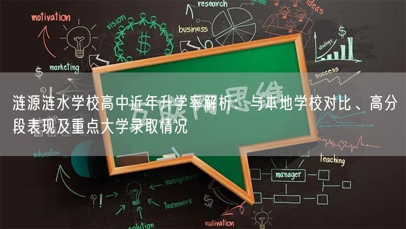 涟源涟水学校高中近年升学率解析：与本地学校对比、高分段表现及重点大学录取情况