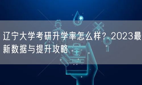 辽宁大学考研升学率怎么样?2023最新数据与提升攻略 辽宁大学考研升学率怎么样?2023最新数据与提升攻略