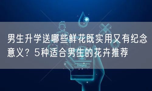 男生升学送哪些鲜花既实用又有纪念意义?5种适合男生的花卉推荐 男生升学送哪些鲜花既实用又有纪念意义?5种适合男生的花卉推荐