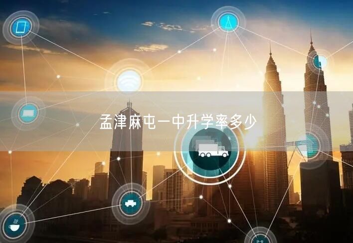 孟津麻屯一中升学率多少