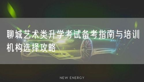 聊城艺术类升学考试备考指南与培训机构选择攻略 聊城艺术类升学考试备考指南与培训机构选择攻略