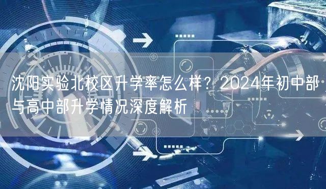 沈阳实验北校区升学率怎么样?2024年初中部与高中部升学情况深度解析 沈阳实验北校区升学率怎么样?2024年初中部与高中部升学情况深度解析