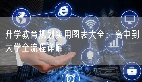 升学教育规划实用图表大全:高中到大学全流程详解 升学教育规划实用图表大全:高中到大学全流程详解