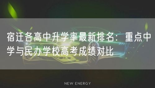 宿迁各高中升学率最新排名:重点中学与民办学校高考成绩对比 宿迁各高中升学率最新排名:重点中学与民办学校高考成绩对比