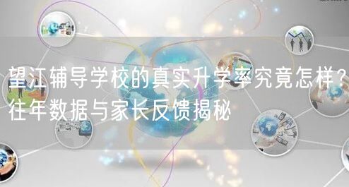 望江辅导学校的真实升学率究竟怎样？往年数据与家长反馈揭秘