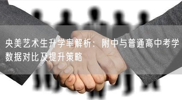 央美艺术生升学率解析：附中与普通高中考学数据对比及提升策略