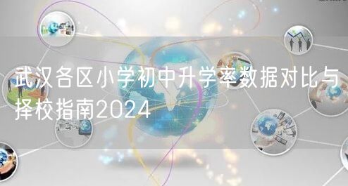 武汉各区小学初中升学率数据对比与择校指南2024 武汉各区小学初中升学率数据对比与择校指南2024