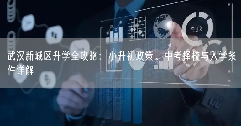 武汉新城区升学全攻略:小升初政策、中考择校与入学条件详解 武汉新城区升学全攻略:小升初政策、中考择校与入学条件详解