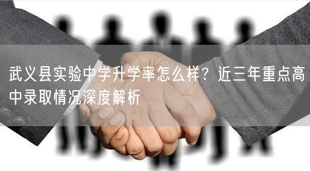 武义县实验中学升学率怎么样?近三年重点高中录取情况深度解析 武义县实验中学升学率怎么样?近三年重点高中录取情况深度解析